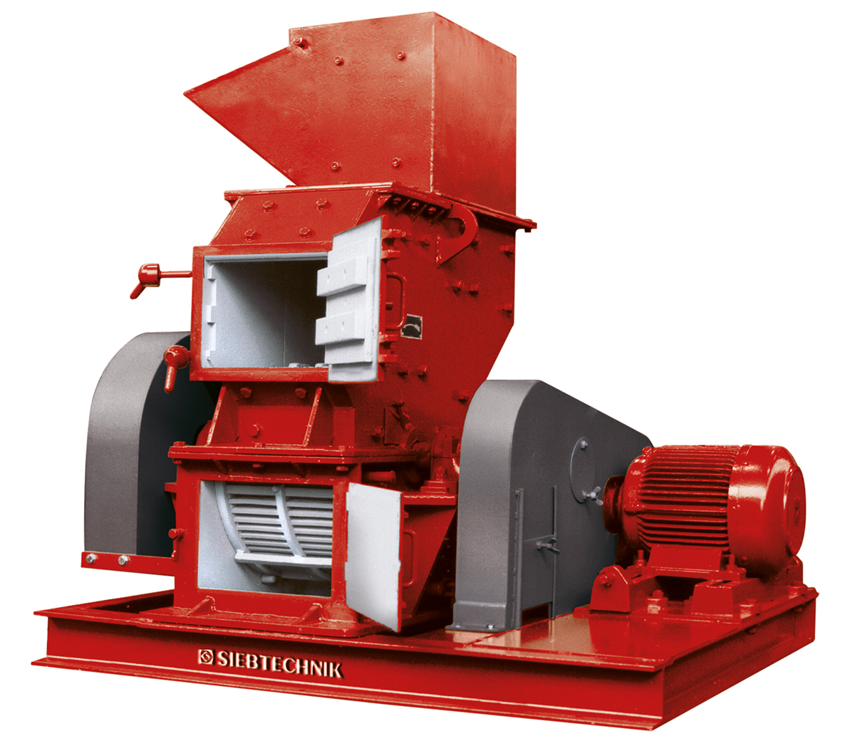 hammer mill HM 3 with feed hopper