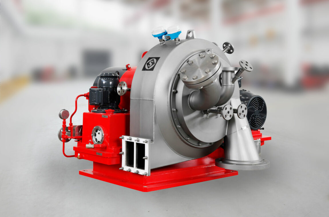 CONTURBEX sieve screw centrifuge for processing lithium chloride