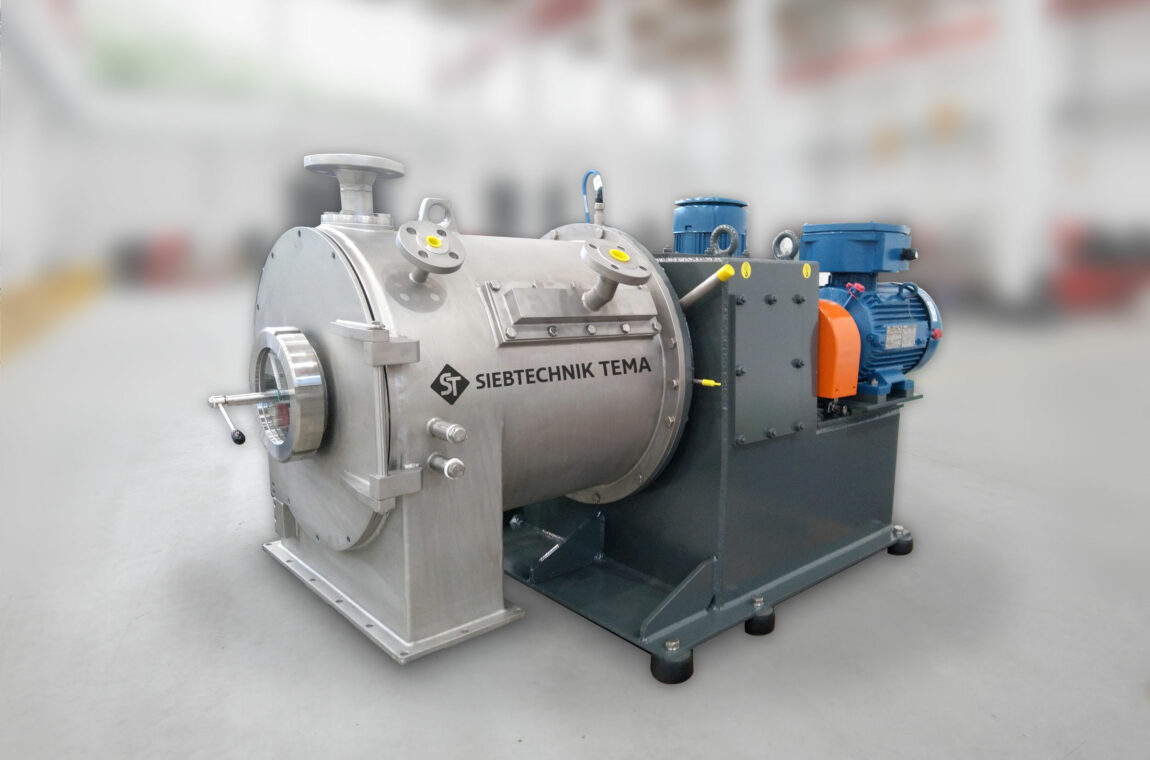 SIEBTECHNIK TEMA SHS pusher centrifuge for Glauber's salt