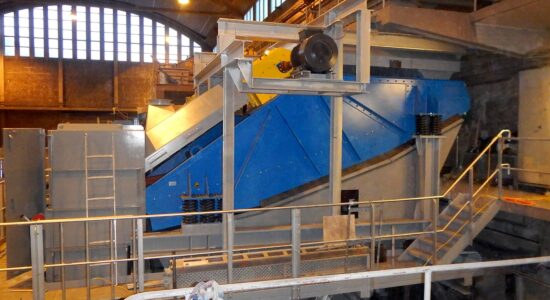 Banana screening machine BHG 24-60-I WS on site