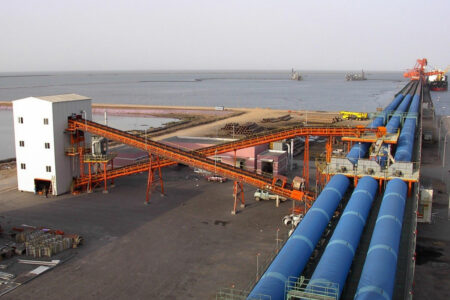 Sampling and sample preparation of coal during ship loading