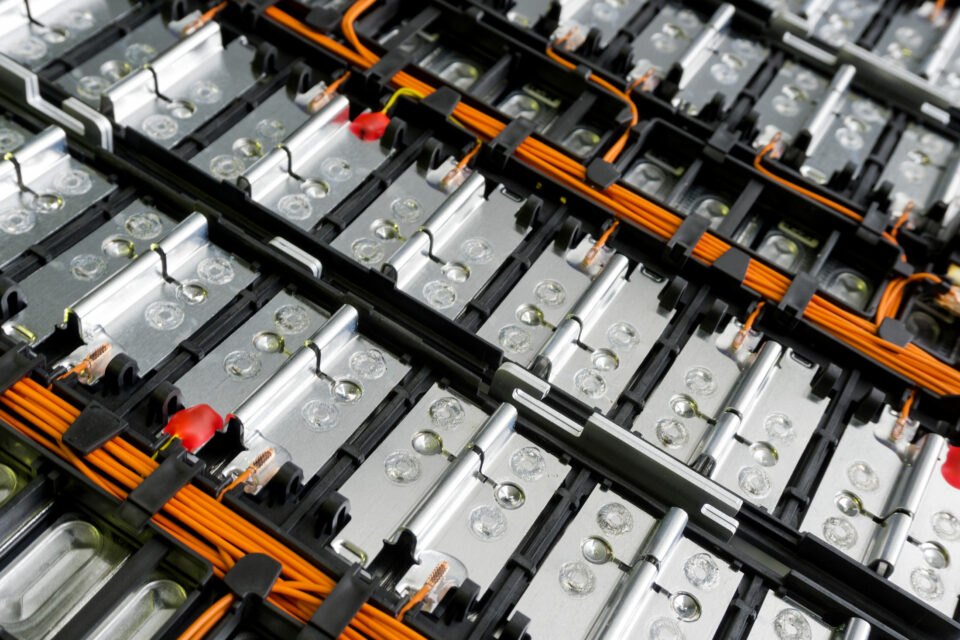 Lithium-ion battery for electric cars