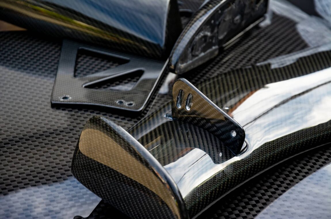 Carbon fiber composite product for motorsport and motor racing