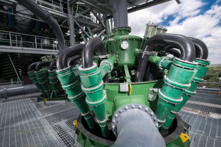 Multotec cyclones - system photo