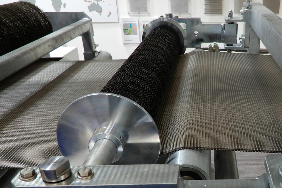 STEINHAUS CLEANBELT belt cleaning for rolled baking belts - measurement model