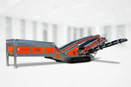 Mobile Liwell Screen for difficult-to-screen materials